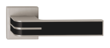 Türbeschlag TWIN TURN HX8505 (NI-SAT-MAT), schwarz - Twin NI-SAT-MAT (Mattnickel)