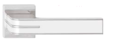 Türbeschlag TWIN TURN HX8505 HR (CH) - weiss - Twin CH (glänzendes Chrom)