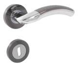 Türbeschlag Lienbacher Sonata (CH/CHČ) - Lienbacher Chrom Schwarz/Chrom