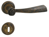 Türbeschläge MP LI - ROSE - R (OBA - Antikbronze) - MP OBA (antike Bronze)