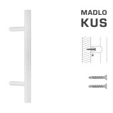 TÜRGRIFF MP Code K10 Ø 35 mm ST - Stück (WS - Weiß matt) - MP WS (weiß matt)