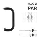 TÜRGRIFF MP M2 WA/A-DHP - Paar (Schwarz RAL 9005) - MP Schwarz