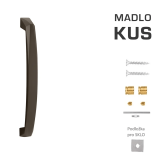 Türgriff MP CRYSTAL (Mattbraun) - MP Brown