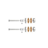 MP Verbindungsmaterial WA/CS PC GLAS (LN – Polierter Edelstahl) - MP LN - leštěná nerez