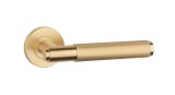 Türbeschlag MP SH - OVAL - R 1741 PRO 8 MM (OLS - Messing gebürstet) - MP OLS Gebürstetes Messing