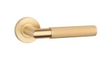 Türbeschlag MP SH - OVAL - R 1742 PRO 8 MM (OLS - Messing gebürstet) - MP OLS Gebürstetes Messing