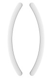 SCHIEBETÜRGRIFF MP ONE - Paar (Mattweiß) - Länge 375 mm - MP WS (weiß matt)