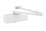 ASSA ABLOY DC200 selbstschließende Tür mit 190-Arm (weiß) - ohne Riegel - COBRA WEISS