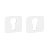 Türrosette für MP GK - ONE - HR Griff (WS - Weiß matt) - MP WS (weiß matt)