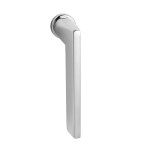 Euro-Fenstergriff MP VM - DK - ATLANTA - R mini (OC - Glänzendes Chrom) - MP OC (glänzendes Chrom)