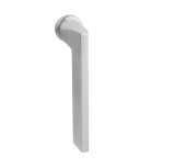 Euro-Fenstergriff MP VM - DK - ATLANTA - R mini (OCS - Gebürstetes Chrom) - MP OCS (gebürstetes Chrom)