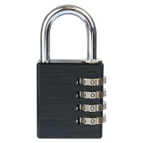 Aluminium-Codeschloss Richter RV.12002.40.CRN - RICHTER schwarz