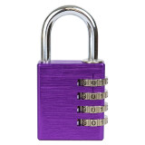 Aluminium-Codeschloss Richter RV.12002.40.FIA - Richter fialová