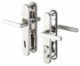 Sicherheitsbeschlag ROSTEX BK RX 4-40 EXCLUSIVE 3.Kl. (EDELSTAHL MATT) - ROSTEX Edelstahl matt