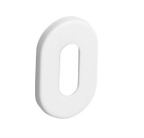 Türrosette MP VM - 4UOR (WS - weiß matt) - MP WS (weiß matt)