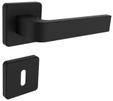 Türbeschlag ROSTEX DANTE/H mit Stiften (SCHWARZ) - ROSTEX SCHWARZ