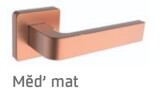 Türbeschläge ROSTEX DANTE/H mit Stiften (KUPFER MATT) - ROSTEX Měď mat