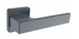 Türbeschläge ROSTEX RAVENA/H (PLATINMATTE) - Rostex Platina mat