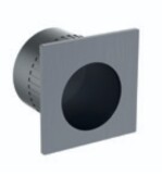 Quadratischer Frontgriff ROSTEX (Platin matt) - Rostex Platina mat