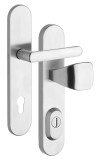 Sicherheitsbeschläge ROSTEX BK RX1-50 EXKLUSIV 3. Klasse (MATTER EDELSTAHL) - ROSTEX Edelstahl matt
