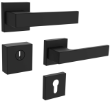 Sicherheitsbeschläge ROSTEX RN4/H RAVENA (PLATINMATTE) - Rostex Platina mat