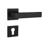 Türbeschlag MP TI - SQUARE - HR 4275Q 5S (BS - Schwarz matt)