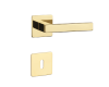 Türbeschlag MP SH - SQUARE - HR 1760 3SM (OLV PVD - Poliertes Messing, PVD-lackiert)