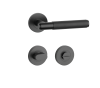 Türbeschlag MP SH - OVAL - R 1741 PRO 8 MM (BS - Schwarz matt)