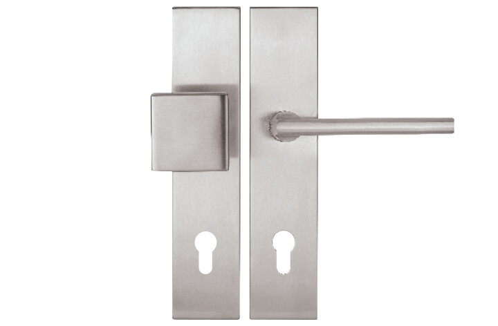 Sicherheitsbeschlag TWIN COLUMBUS HR H 2094KS mit Griff KLESO (E)