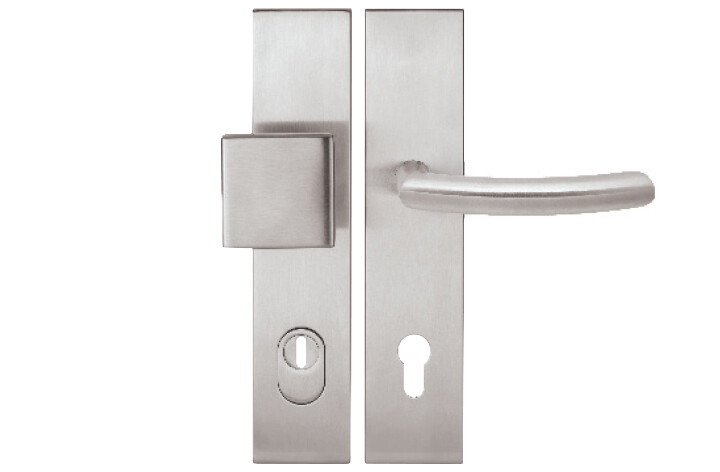 Sicherheitsbeschlag TWIN COLUMBUS DEF HR H 2094KS mit GULF-Griff (E)