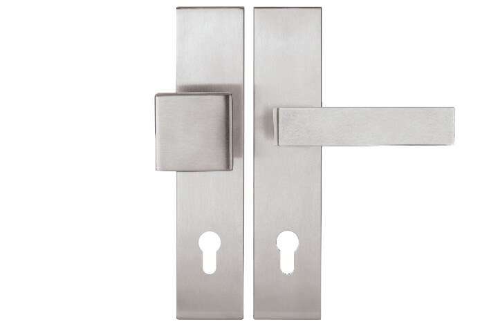 Sicherheitsbeschlag TWIN COLUMBUS HR H 2094KS mit Griff CARLA (E)