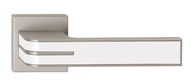 Türbeschlag TWIN TURN HX8505 HR (NI-SAT-MAT), weiss