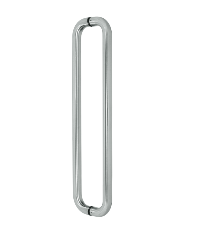 MP EN – GRIFF Typ 01 – Ø 25 mm (BN – gebürsteter Edelstahl) – Paar