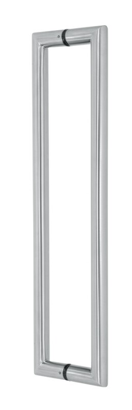 MP EN – GRIFF Typ 02 – Ø 25 mm (BN – gebürsteter Edelstahl) – Paar