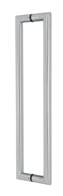 TÜRGRIFF MP Typ 02 - Ø 30 mm - Paar (BN - Gebürsteter Edelstahl)