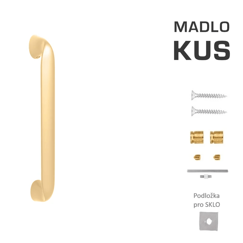 Türgriff MP MOON (OLS - Gebürstetes Messing)