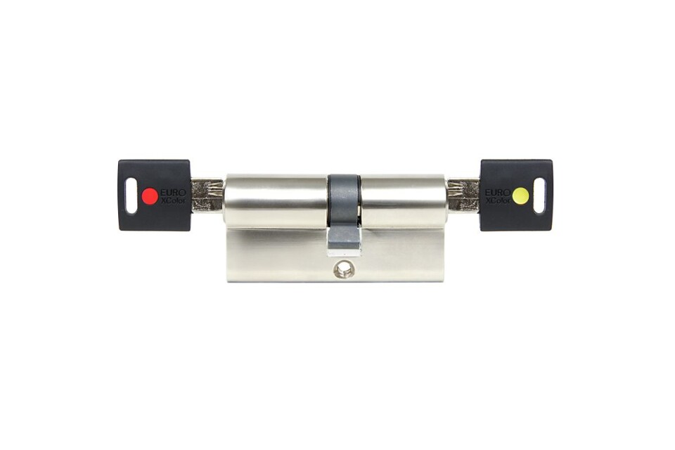 Aufbau 6-fach Einsatz mit Durchgangskupplung (BSZ) EURO XColor - EC.35/45.BSZ.NI