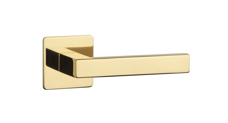 Türbeschlag MP SH - SQUARE - HR 1760 3SM (OLV PVD - Poliertes Messing, PVD-lackiert)
