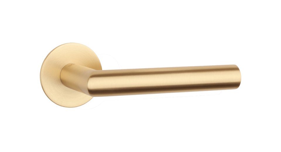 Türbeschlag MP SH - OVAL - R 1750 3SM (OLS - Gebürstetes Messing)