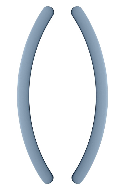 SCHIEBETÜRGRIFF MP ONE - Paar (Blau matt) - 375 mm