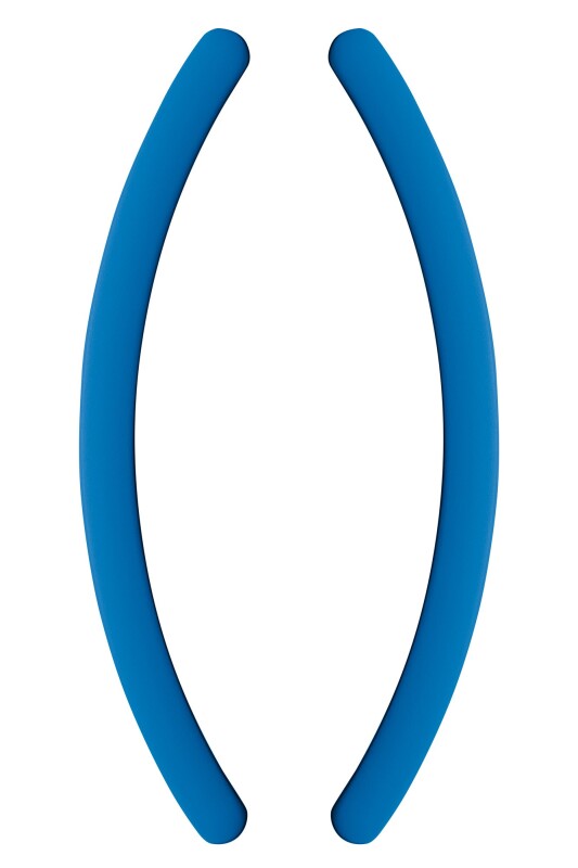 Türgriff für Schiebetüren MP ONE - Paar (Blau matt dunkel) - 375 mm