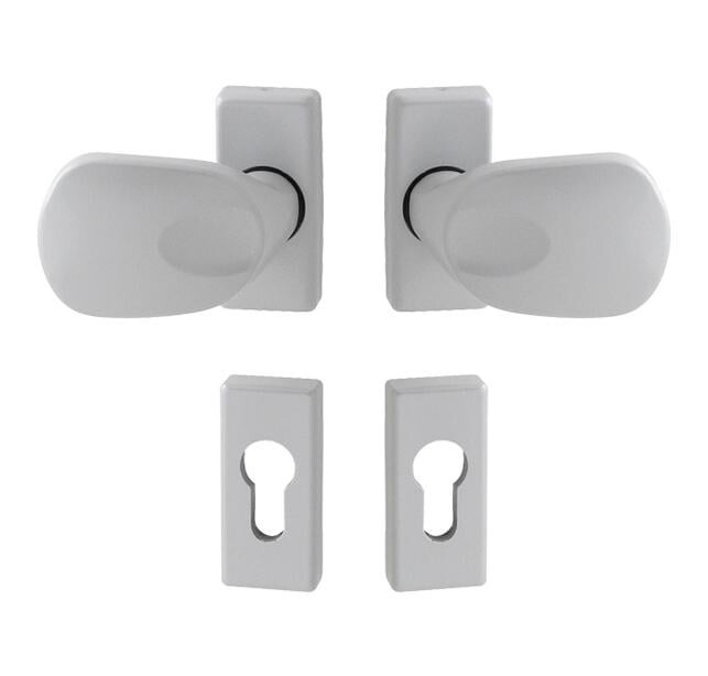 Türgriff MP WA - FELIX - UR Silber (RAL 9006)