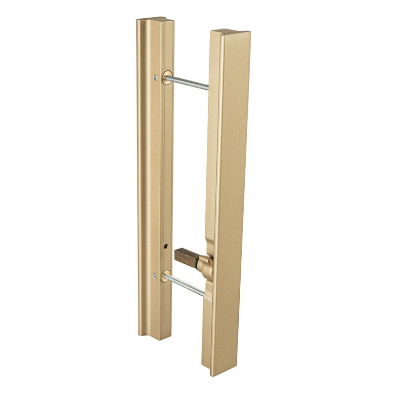 TÜRGRIFF MP SECRET mit Verriegelung (OLS - Gebürstetes Messing)