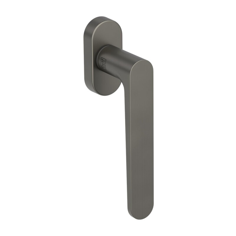 Eurofenstergriff MP GK - DK - AVUS - R (Kaschmirgrau)