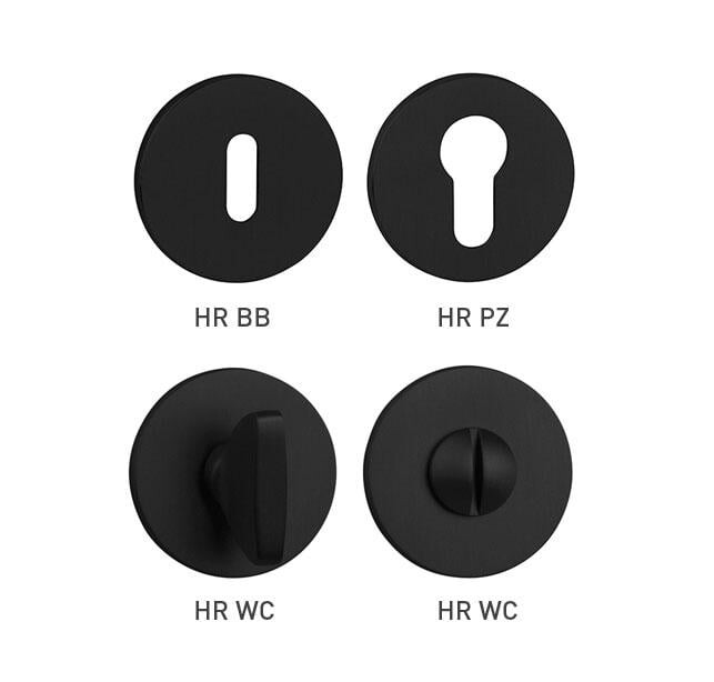 Türrosette MP TI - R 5S (BS - Mattschwarz)
