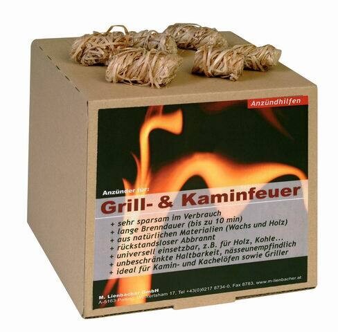 Kaminanzünder - 80 Stück