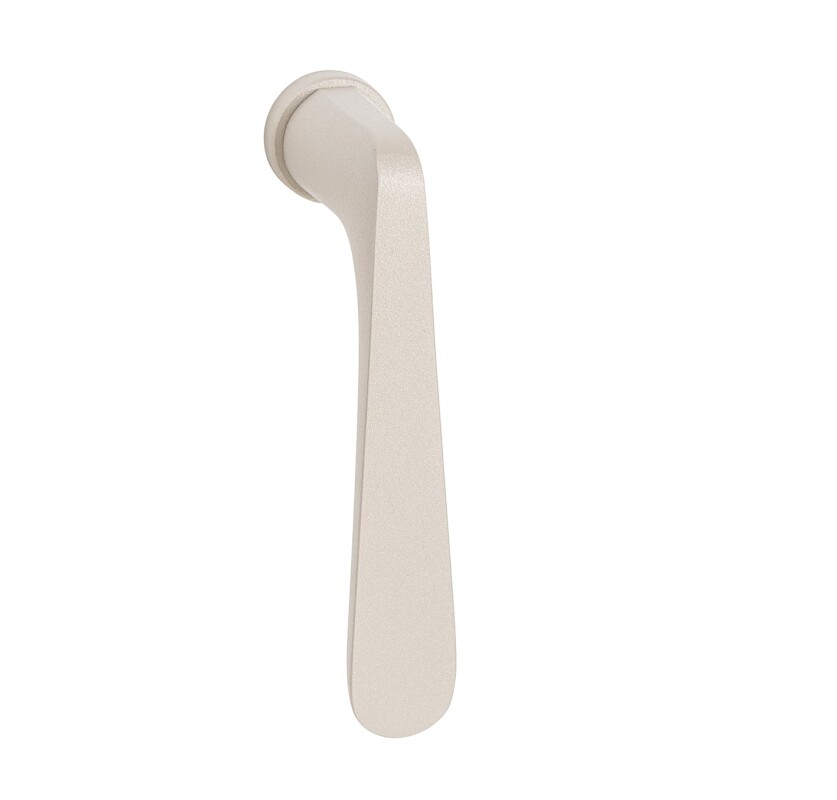 Euro-Fenstergriff MP VM - DK - PEPE - R mini (MG - Mondgrau)