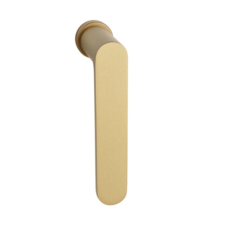 Euro-Fenstergriff MP VM - DK - PURE - R mini (OLM - Gold matt)