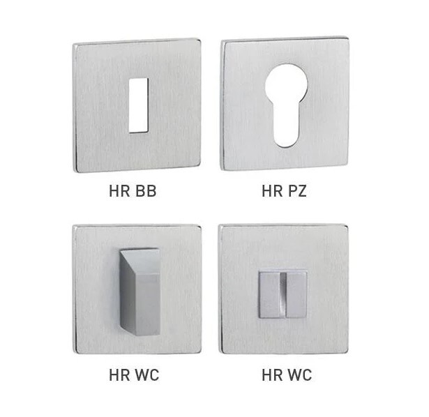 Türrosette MP - TI - HR 5S (OCS - Gebürstetes Chrom)