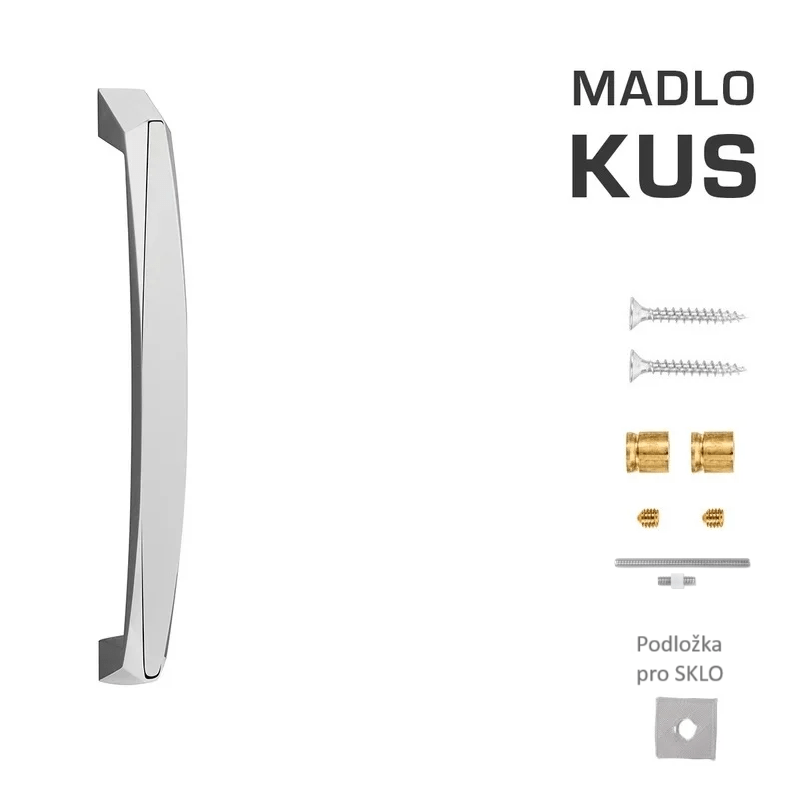 Türgriff MP CRYSTAL (OGS - matt gebürstete Bronze)